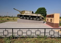 Памятник танкистам в Пухово Воронежской области