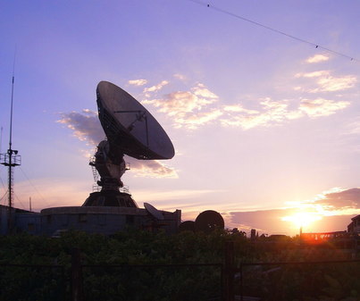 Телевизионная станция космической системы связи "Орбита-1" в Южно-Курильске