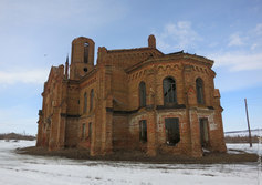 Лютеранский храм Святого Антония в Усть-Золихе Саратовской губернии