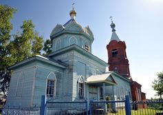 Церковь Иконы Божией Матери Знамение в Ломовке Нижегородской губернии 