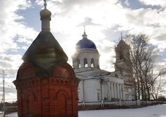 Троицкий храм села Красный Бор Нижегородской губернии