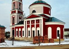 Церковь Николая Чудотворца в Русиново Калужской губернии