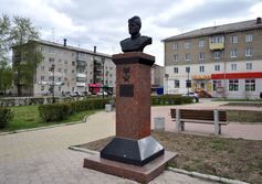 Памятник Л.Г.Бабушкину в Красноуральске Свердловской области