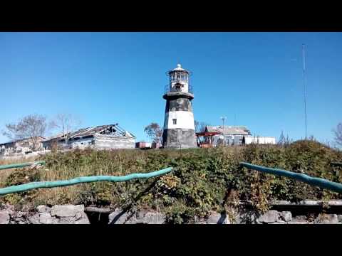 Корсаковский маяк 3 класса на южном берегу острова Сахалин, в городе Корсакове
