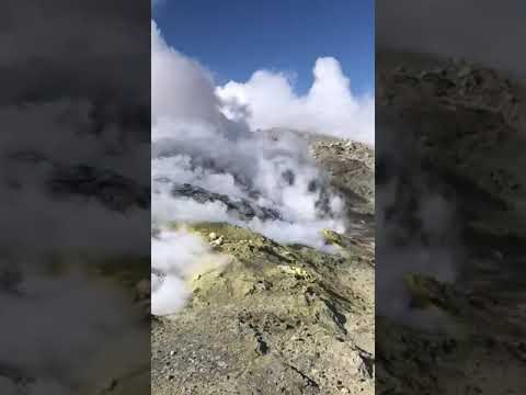 Фреатическое извержение самого уникального вулкана Кудрявый на Итурупе в 1999 году