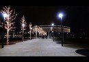 Новогодний парк Галицкого ночью, стадион ФК "Краснодар", январь 2019