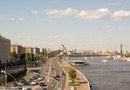 Андреевский мост и навигация на Москве реке