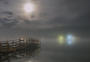 Телецкое озеро. Однажды туманной ночью в Артыбаше