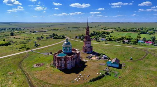 Церковь Троицы Живоначальной в селе Новотроицкое