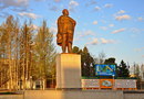 Памятник Ленину в Стрежевом Томской области