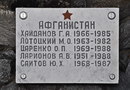 Памятник погибшим не только в Афгане и Чечне из Ноябрьска ЯНАО Тюменской области