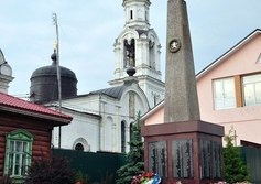 Никольский храм в Рогачево на севере Московской области