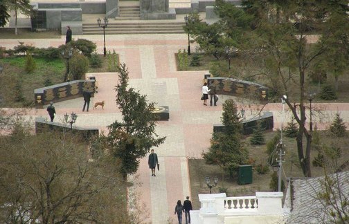 "Мемориал Героев" с Вечным огнём