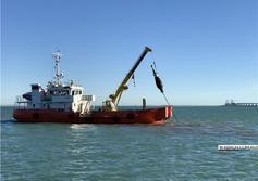 Мемориальный буй в честь героических десантников