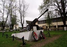 Пушка ЗИС-3 в Валдае