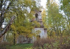 Колокольня церкви Воскресения Христова в урочище Градолюбля  в Вышнем Волочке