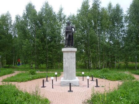 Памятник А.В. Суворову в Рождественно-Суворово