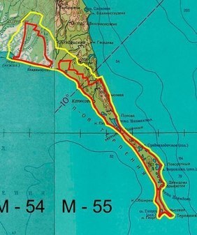 Памятник Налимову из экипажа шхуны "Крейсерок" (1889) на Сахалине