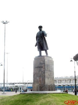 Памятник С.М. Кирову на Крестовском острове