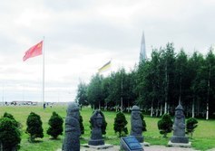 Корейские каменные статуи "Дольхарбан"