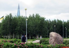 Камень дружбы между Петербургом и Хельсинки