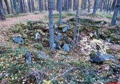 Бетонные укрепления линии VT в Усадьбе Мариоки