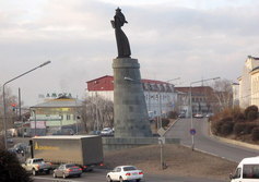 Монумент "Гостеприимная Бурятия"
