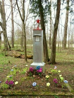 Братская могила красноармейцев в Усадьбе Лютка