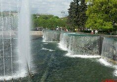 Фонтанный комплекс на Московской площади