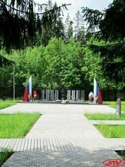 Братское кладбище советских воинов в Агалатово