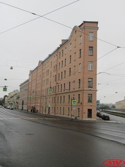 «Дом-утюг» – Доходный дом В.Г. Кудрявцевой