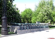 Русские боевые орудия XVII-XVIII веков в Московском Кремле