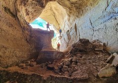 Водосборная пещера Копка-Кую на Чуфут-Кале