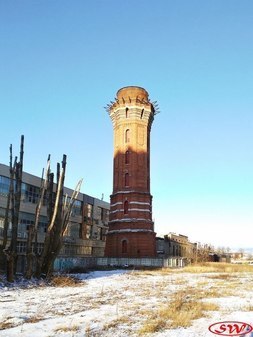 Водонапорная башня на станции Санкт-Петербург-Варшавский
