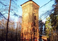 Водонапорная башня в парке Лесотехнической академии