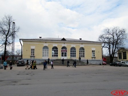 Балтийский вокзал в Гатчине