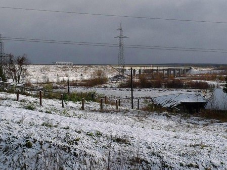 Автомобильный мост через реку Вымь в селе Усть-Вымь