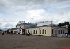 Вокзал станции «Ухта»