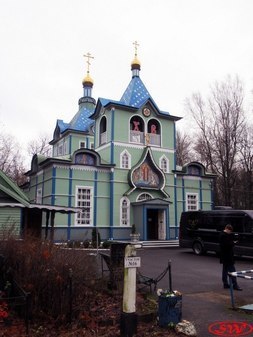 Церковь Серафима Саровского на Серафимовском кладбище