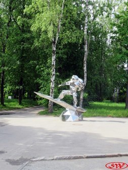 Космонавт у Политехнического университета