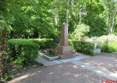 Братская могила военных моряков на Богословском кладбище