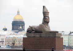 Древнеегипетские сфинксы на Университетской набережной