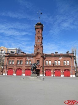 Здание пожарной команды Василеостровской части