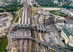 Ладожский вокзал в Санкт-Петербурге