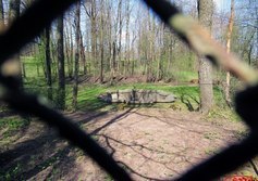 Восьмигранный колодец в Дворцовом парке Гатчины