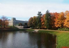 Карпин пруд в Дворцовом парке Гатчины