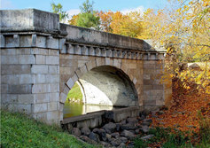 Карпин мост в Дворцовом парке Гатчины