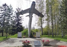 Истребитель МиГ-15 в Сиверском