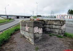 Артиллерийский ЖБОТ Кп-14 КрУР в д. Большие Колпаны