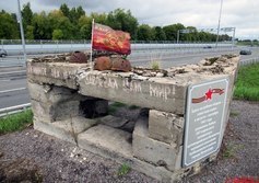 Артиллерийский ЖБОТ Кп-14 КрУР в д. Большие Колпаны